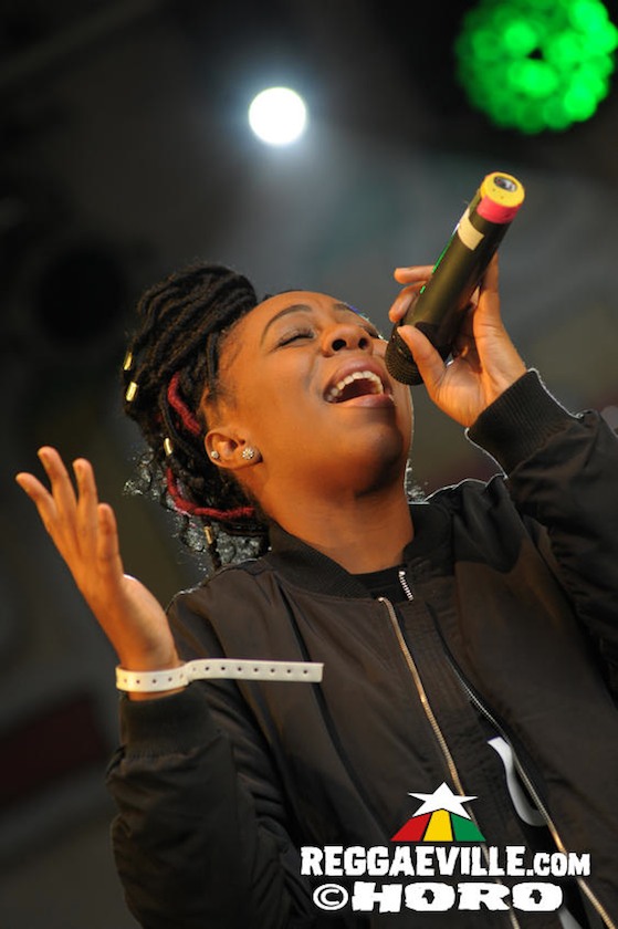 Marla Brown, Fyah T, Irie Souljah & Teacha Dee @ Reggae Jam 2017