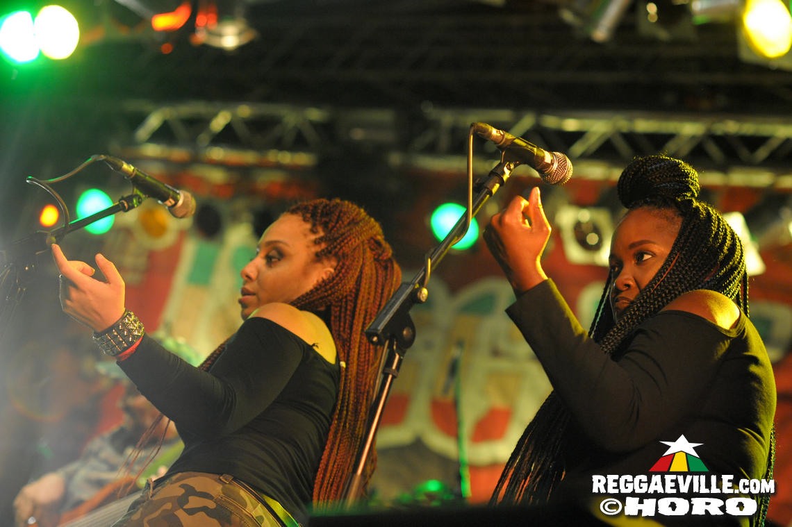 Ky-Mani Marley & Cham @ Reggae Jam 2017