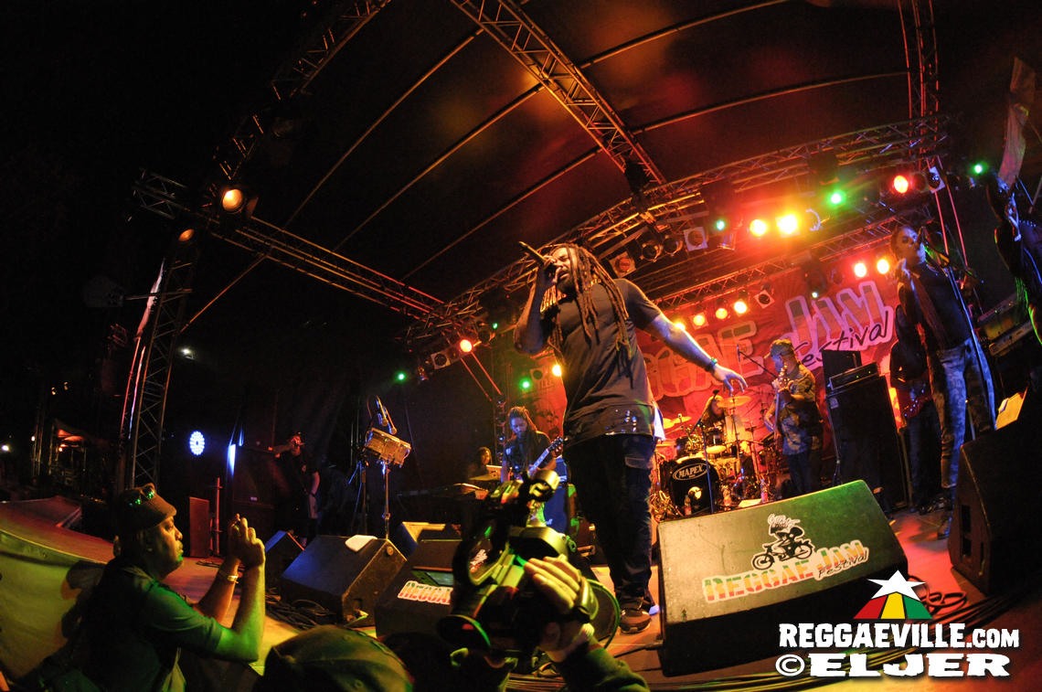 Ky-Mani Marley & Cham @ Reggae Jam 2017