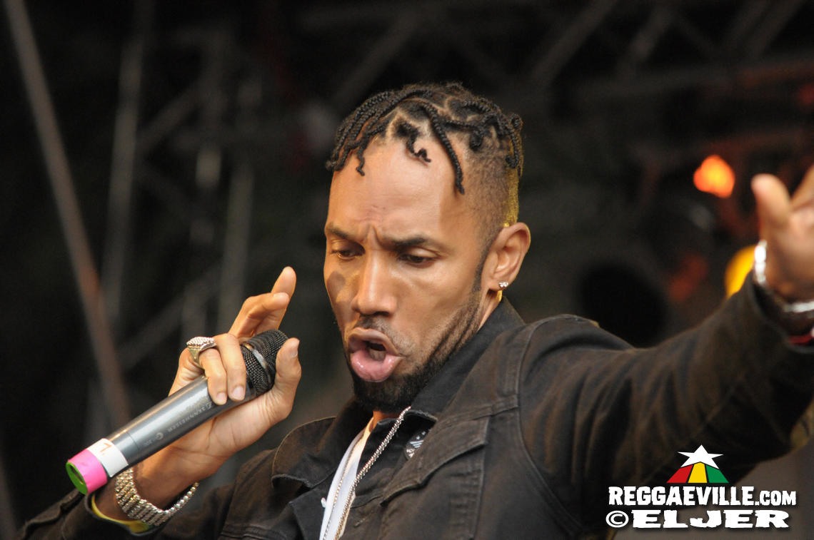 Ky-Mani Marley & Cham @ Reggae Jam 2017