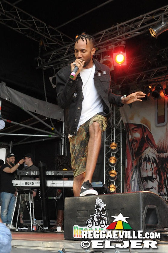 Ky-Mani Marley & Cham @ Reggae Jam 2017