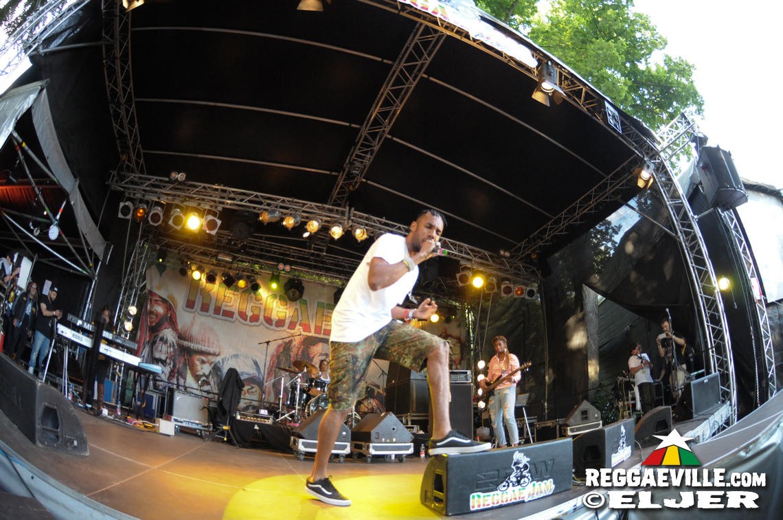 Ky-Mani Marley & Cham @ Reggae Jam 2017