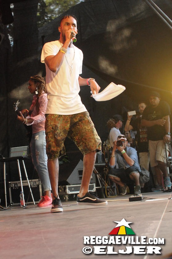 Ky-Mani Marley & Cham @ Reggae Jam 2017