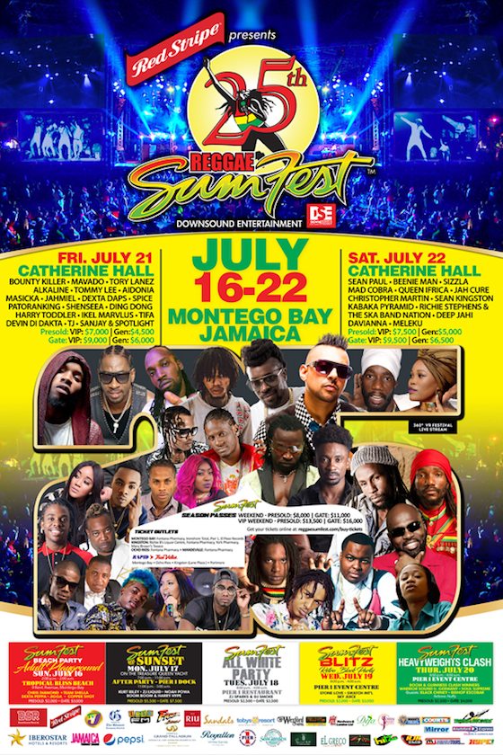 Reggae Sumfest 2017 - Launch in Kingston, Jamaica