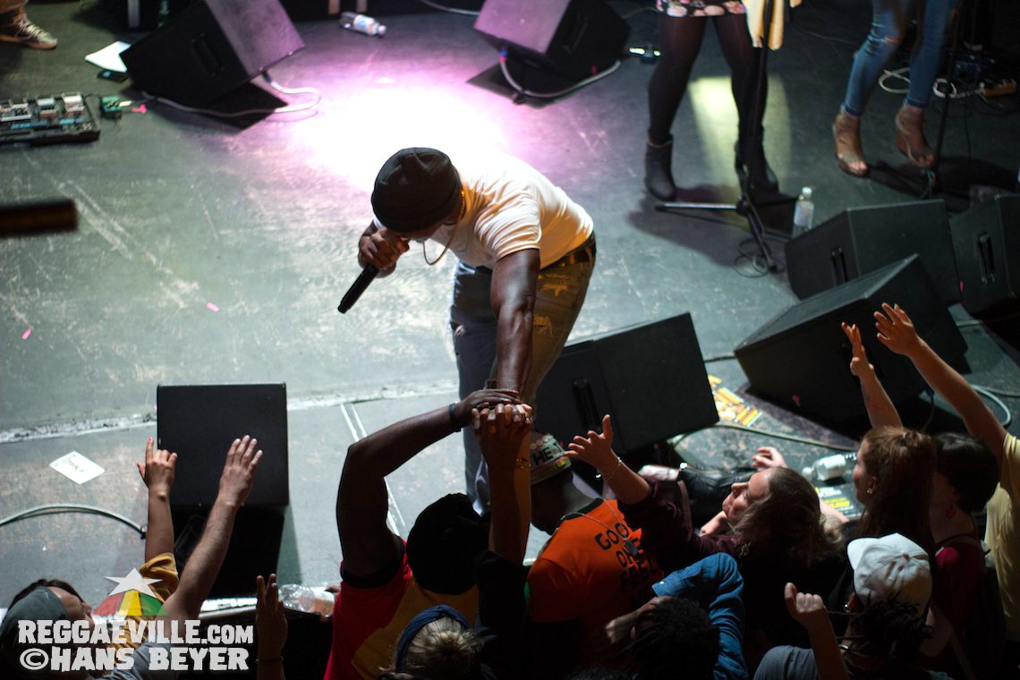 Protoje, Mr.Vegas & Nattali Rize in Hamburg, Germany @ Reggaeville Easter Special 2017