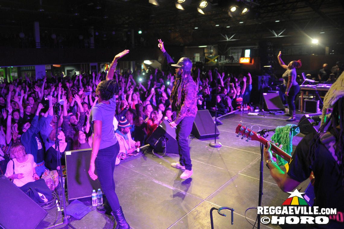 Protoje, Mr.Vegas & Nattali Rize in Dortmund, Germany @ Dietrich-Keuning-Haus