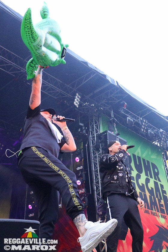 Chronixx, Alborosie, Bonez MC & RAF Camora @ Ruhr Reggae Summer 2017