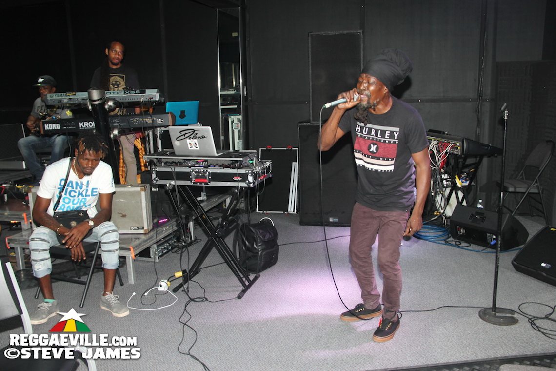 Capleton, Junior Reid, Barrington Levy - Rehearsal @ Shaggy & Friends 2018