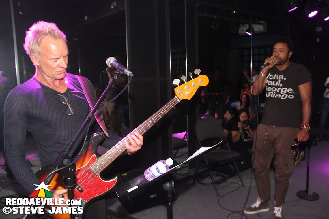 Shaggy, Sting & Wyclef - Rehearsal @ Shaggy & Friends 2018