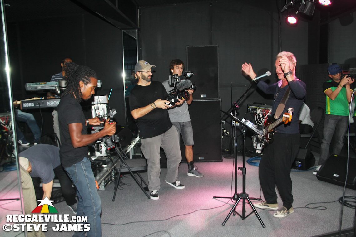 Shaggy, Sting & Wyclef - Rehearsal @ Shaggy & Friends 2018