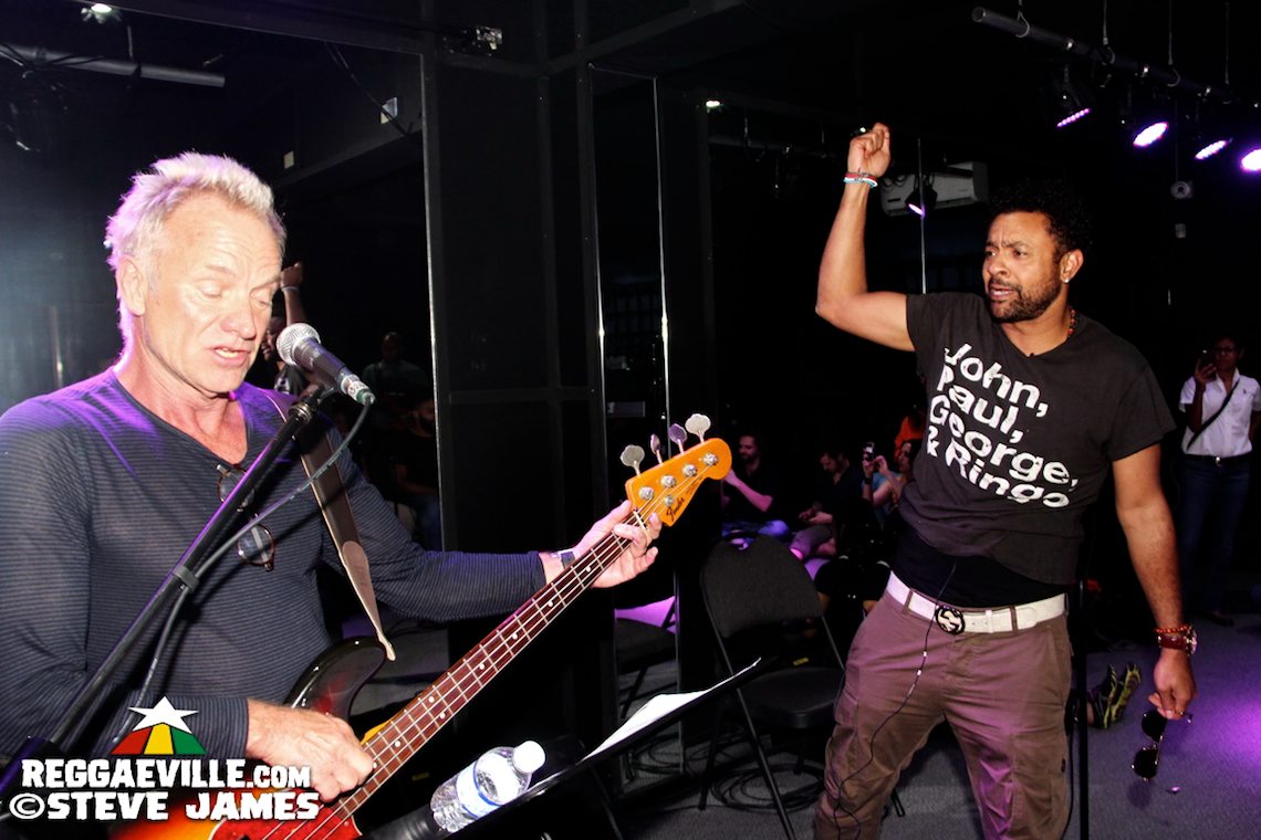 Shaggy, Sting & Wyclef - Rehearsal @ Shaggy & Friends 2018