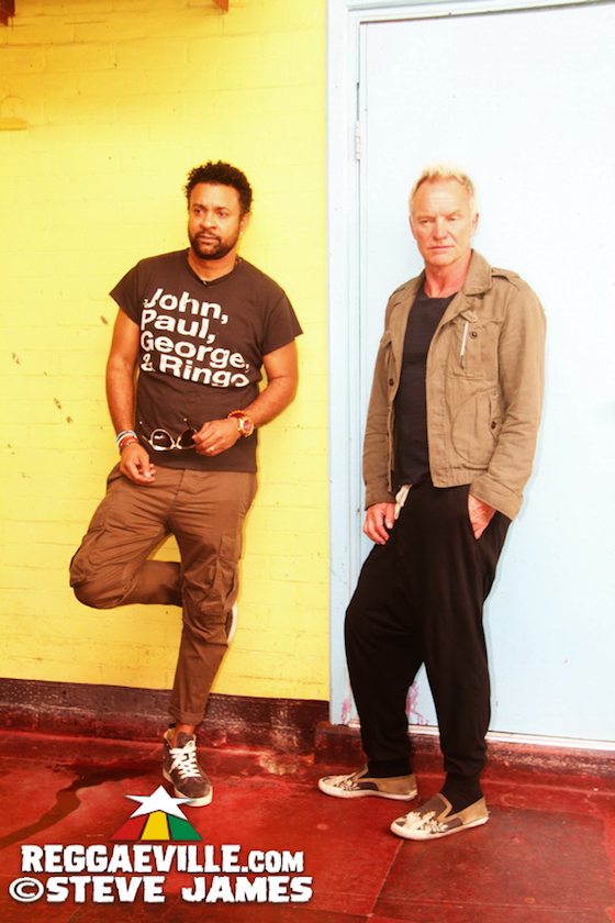 Shaggy, Sting & Wyclef @ Bustamante Hospital for Children in Kingston, Jamaica