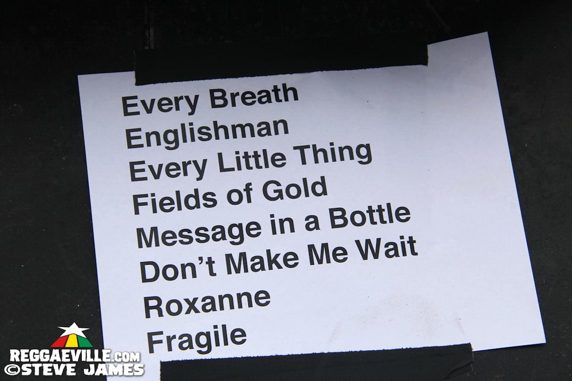 Shaggy, Sting, Third World @ Soundcheck