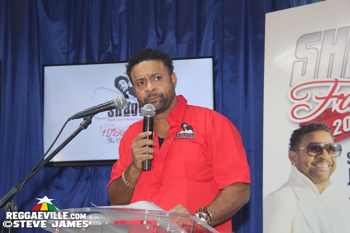 Shaggy Presents J$100 Million Cheque To Bustamante Hospital For Children