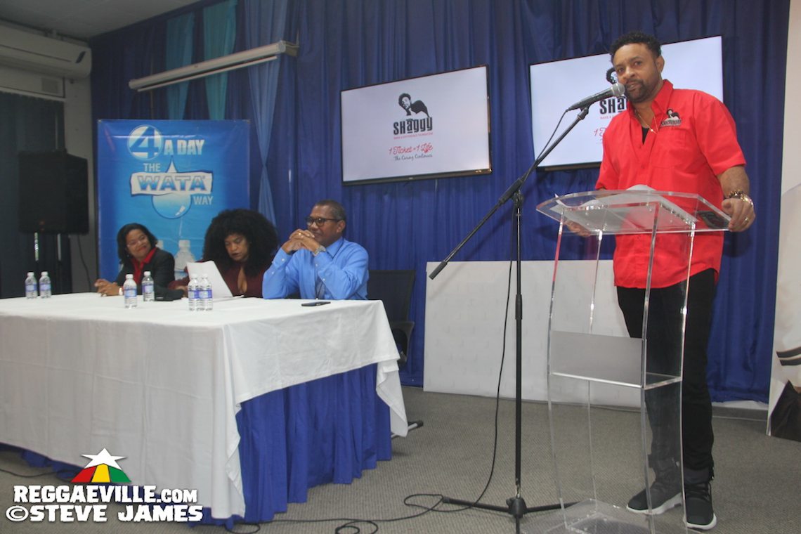 Shaggy Presents J$100 Million Cheque To Bustamante Hospital For Children