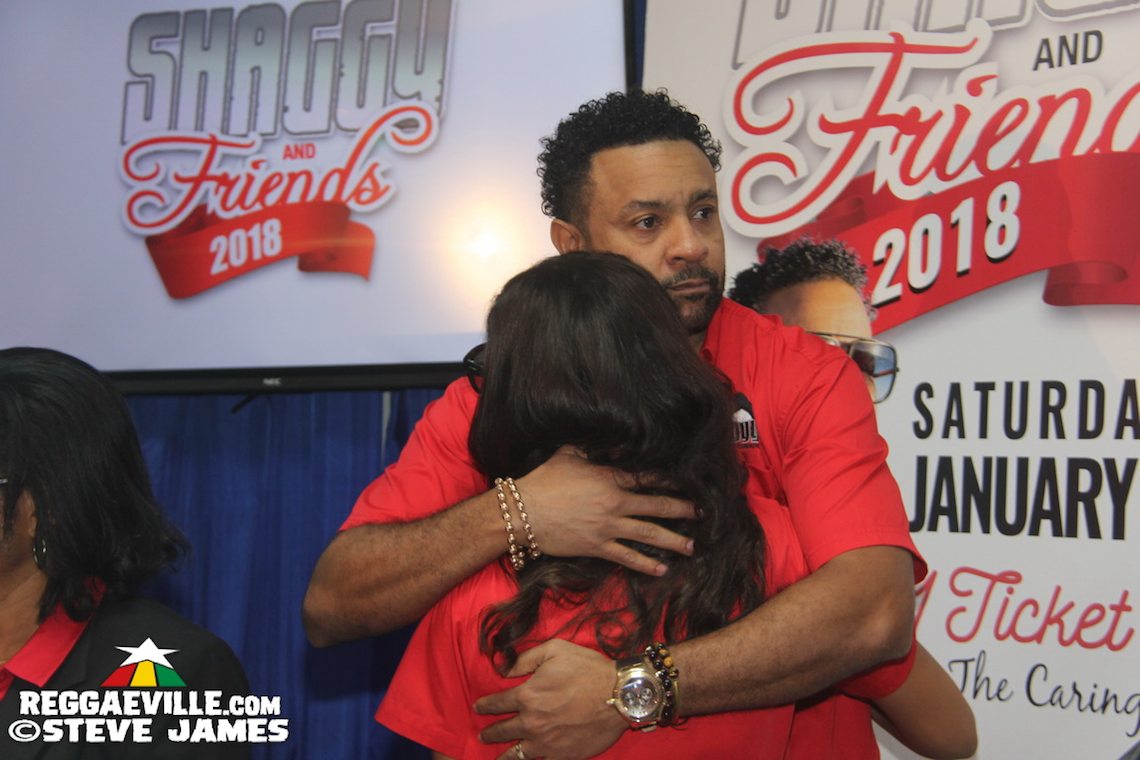 Shaggy Presents J$100 Million Cheque To Bustamante Hospital For Children