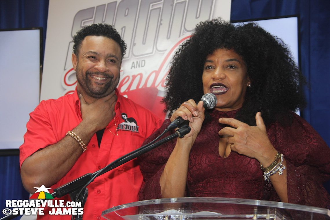 Shaggy Presents J$100 Million Cheque To Bustamante Hospital For Children