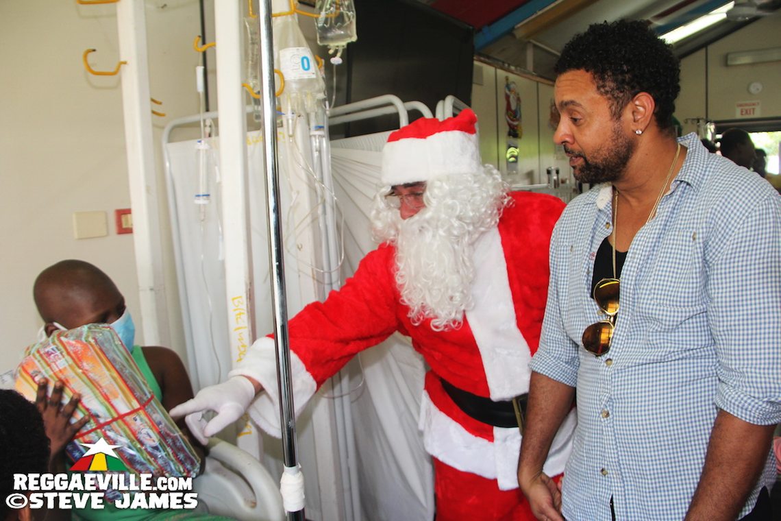 Shaggy & Shenseea @ Shaggy and Friends Christmas Treat @ Bustamante Hospital
