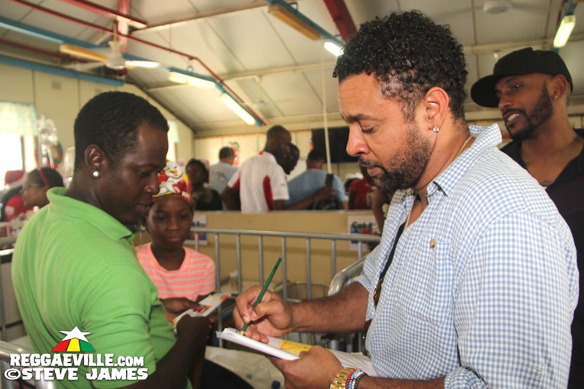 Shaggy & Shenseea @ Shaggy and Friends Christmas Treat @ Bustamante Hospital