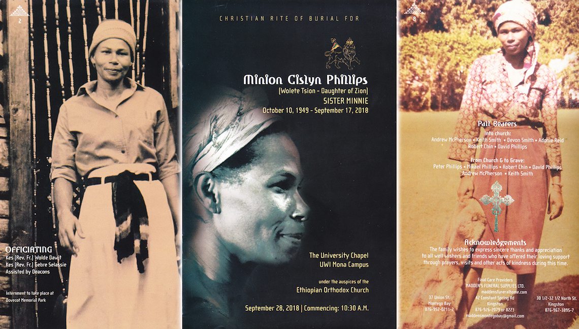 Sister Minnie - Funeral Service