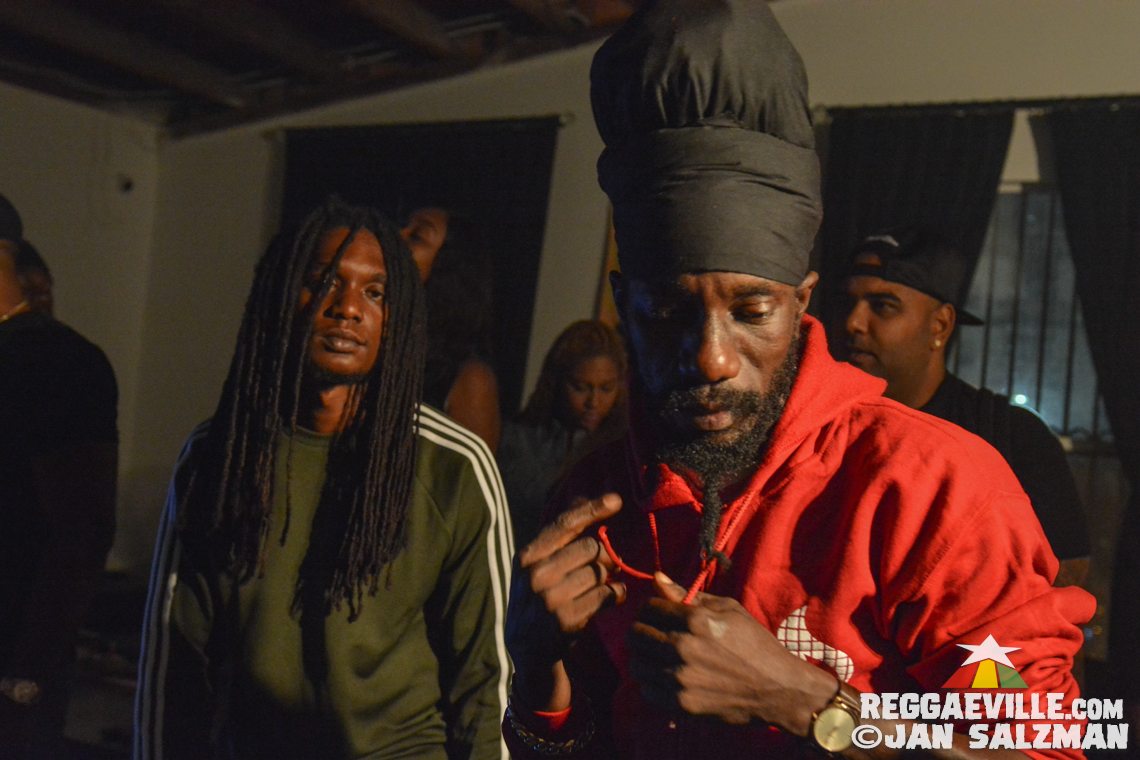 Sizzla, Pressure, Ras Shiloh, Marlon Asher in Los Angeles, CA @ Hitman Coffee Shop