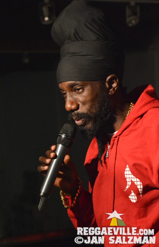 Sizzla, Pressure, Ras Shiloh, Marlon Asher in Los Angeles, CA @ Hitman Coffee Shop
