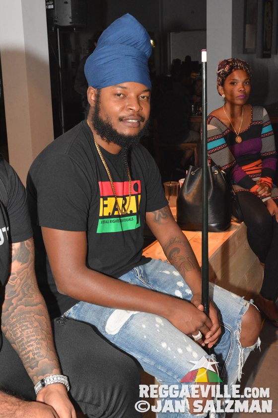 Sizzla, Pressure, Ras Shiloh, Marlon Asher in Los Angeles, CA @ Hitman Coffee Shop