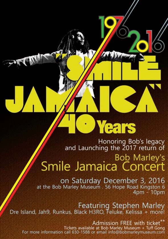 Vibes @ Smile Jamaica Concert 2016