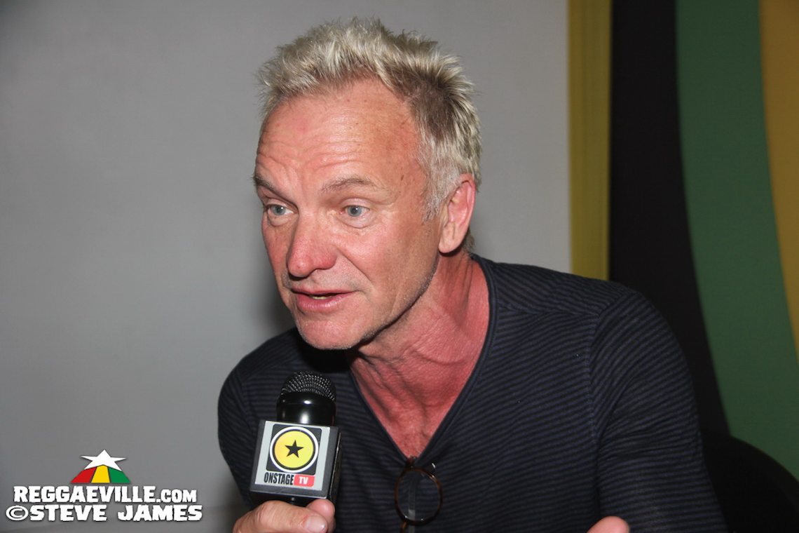 Shaggy Welcomes Sting in Jamaica @ Ian Fleming International Airport
