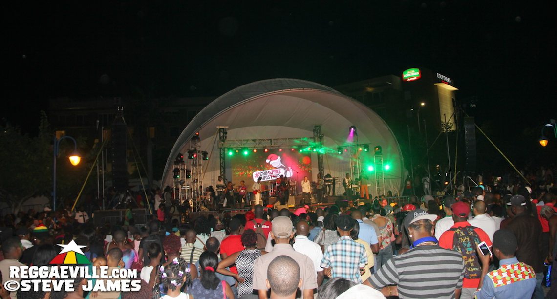 Tarrus Riley & Friends in Kingston, Jamaica @ Emancipation Park