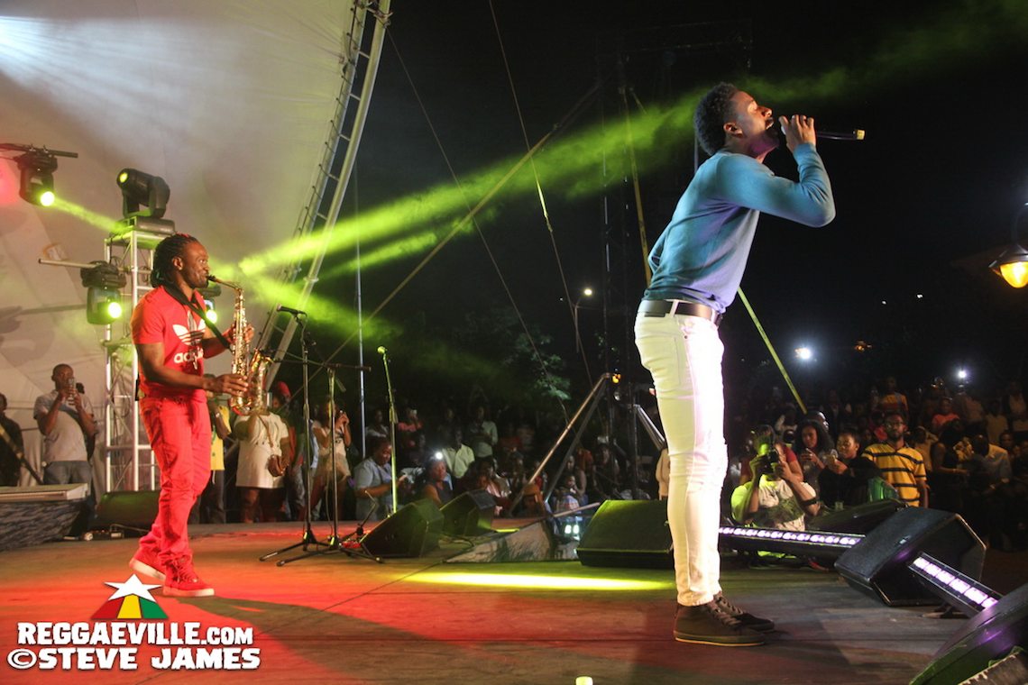 Tarrus Riley & Friends in Kingston, Jamaica @ Emancipation Park