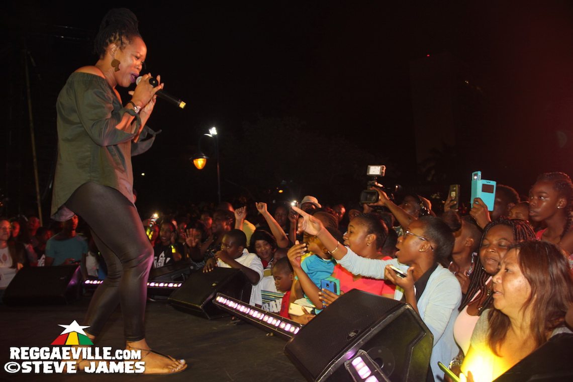 Tarrus Riley & Friends in Kingston, Jamaica @ Emancipation Park