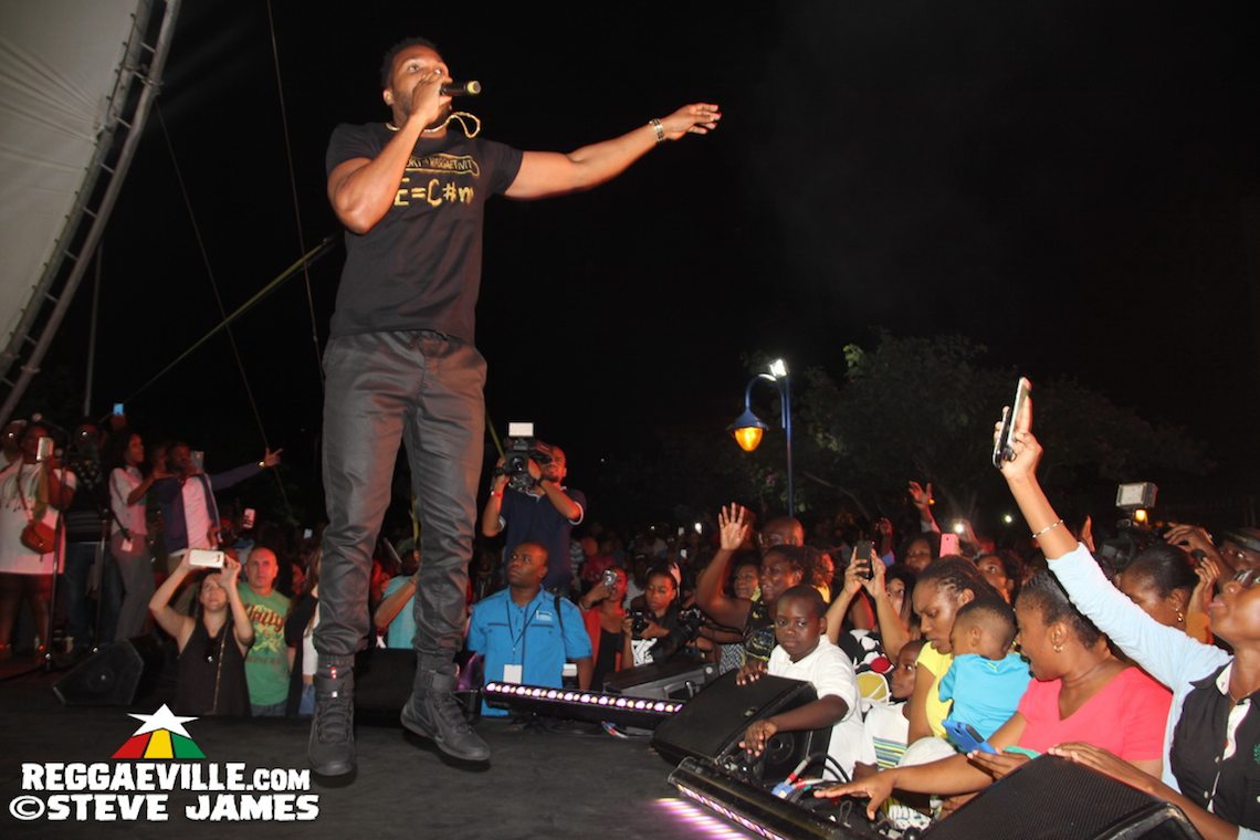 Tarrus Riley & Friends in Kingston, Jamaica @ Emancipation Park