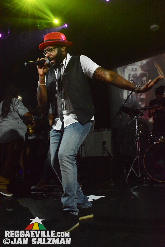 Tarrus Riley with Dean Fraser & Eljai in Los Angeles, CA @ Dub Club
