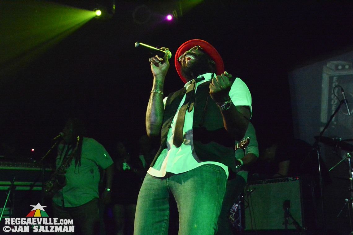 Tarrus Riley with Dean Fraser & Eljai in Los Angeles, CA @ Dub Club