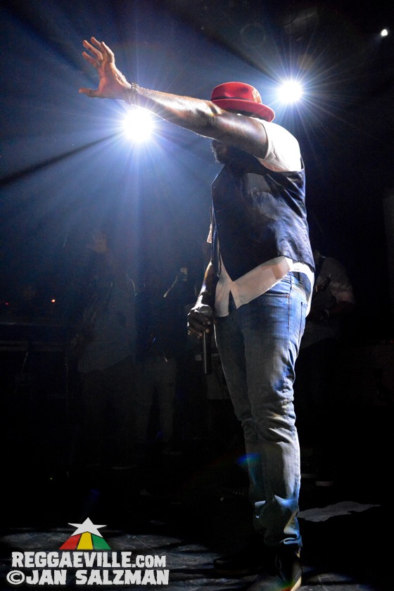 Tarrus Riley with Dean Fraser & Eljai in Los Angeles, CA @ Dub Club