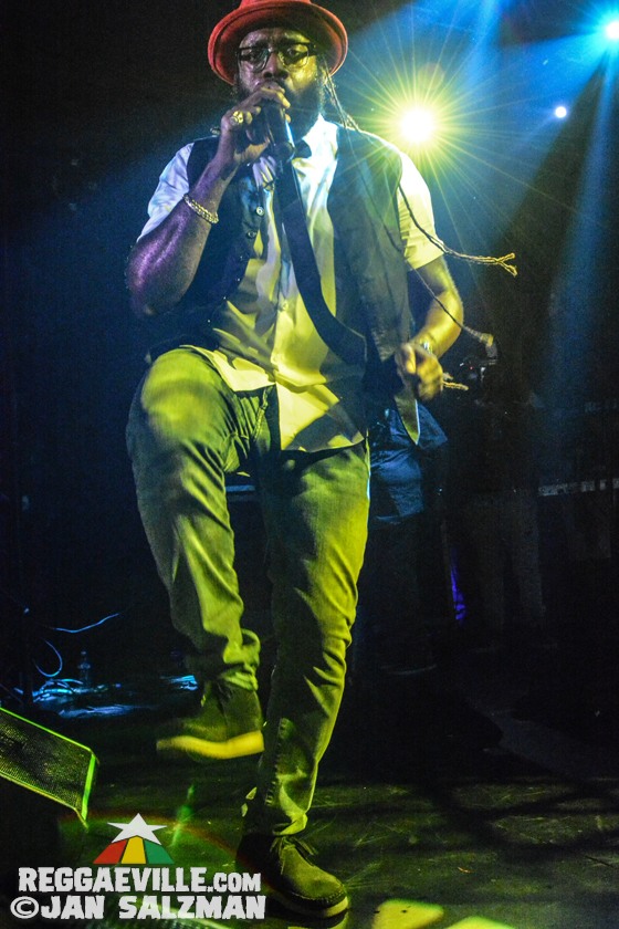 Tarrus Riley with Dean Fraser & Eljai in Los Angeles, CA @ Dub Club