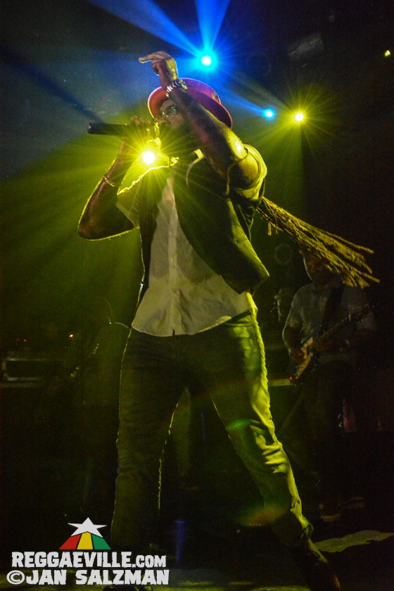 Tarrus Riley with Dean Fraser & Eljai in Los Angeles, CA @ Dub Club