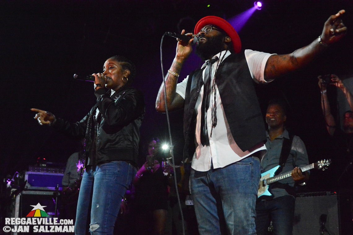 Tarrus Riley with Dean Fraser & Eljai in Los Angeles, CA @ Dub Club