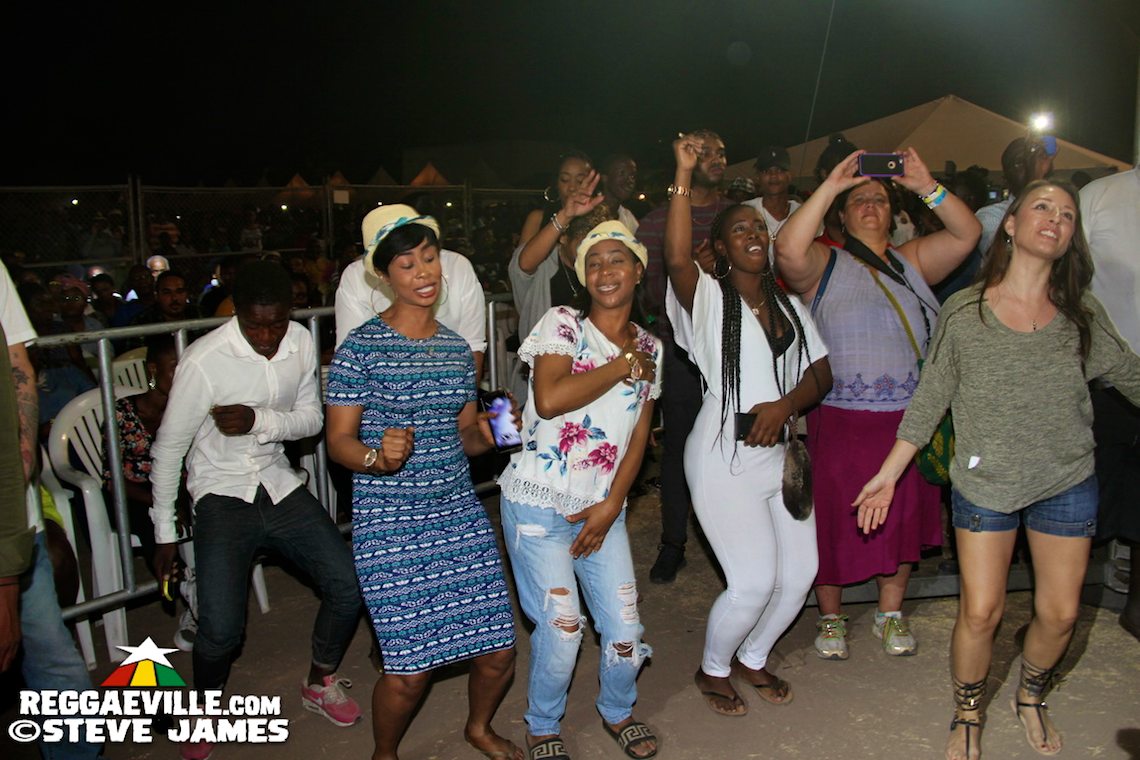 Capleton, Bounty Killer, Popcaan and more... @ Trench Town Rock in Kingston, Jamaica