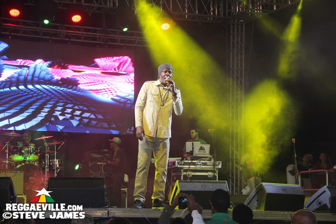 Capleton, Bounty Killer, Popcaan and more... @ Trench Town Rock in Kingston, Jamaica