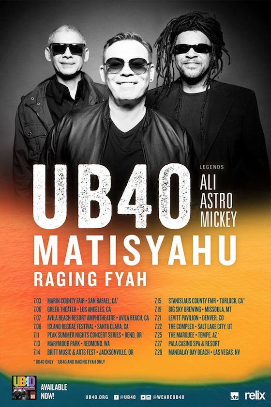 UB40 & Matisyahu in Los Angeles, CA @ Greek Theatre