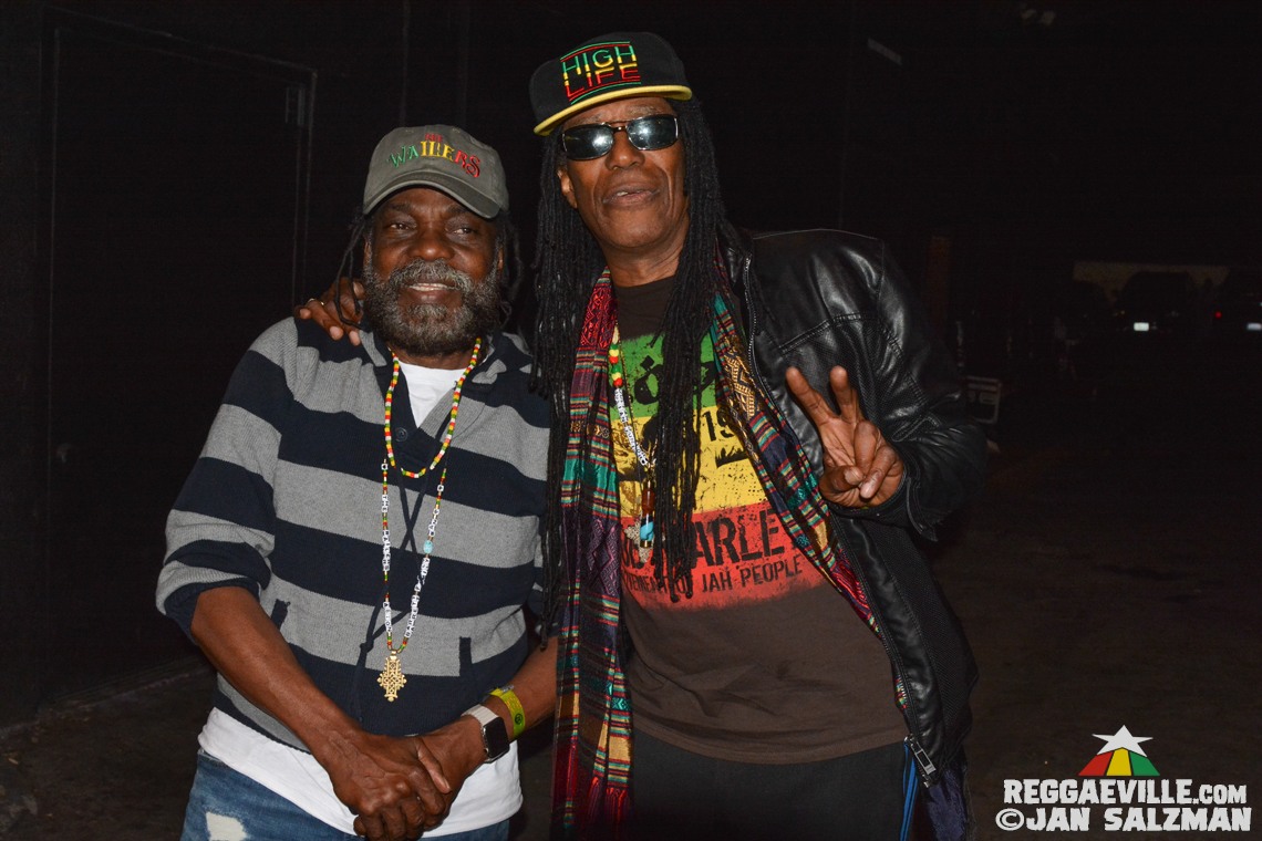 The Wailers - Backstage @ The Roxy in Los Angeles, CA
