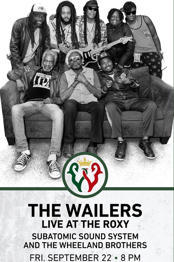 The Wailers - Backstage @ The Roxy in Los Angeles, CA