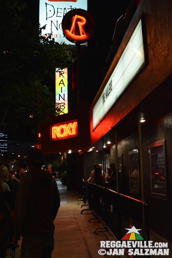 The Wailers - Backstage @ The Roxy in Los Angeles, CA
