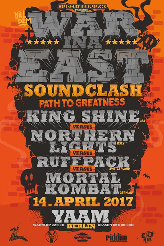 War Ina East 2017 in Berlin, Germany @ Yaam