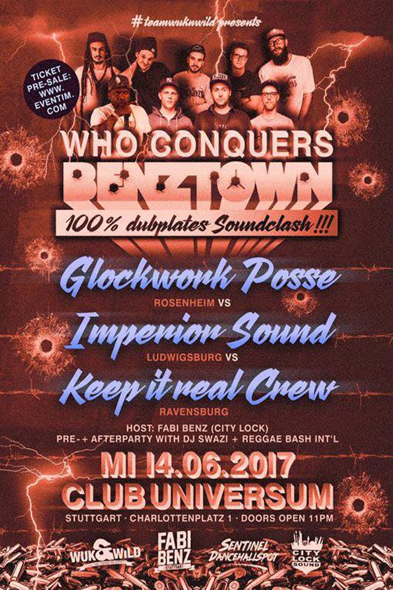 Who Conquers Benztown Clash 2017 in Stuttgart, Germany @ Club Universum