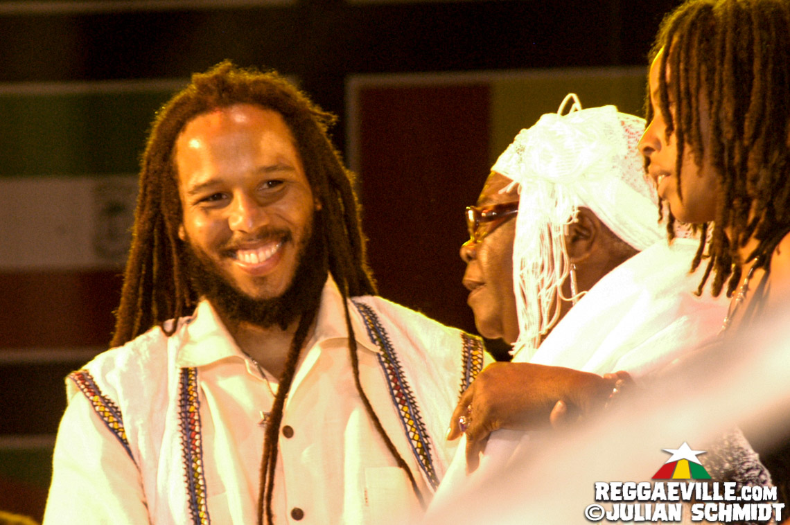 Ziggy Marley, Rita Marley & Cedella Marley Booker