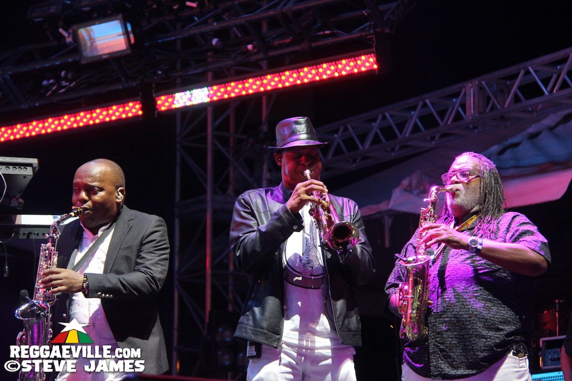 Beres Hammond with Beenie Man