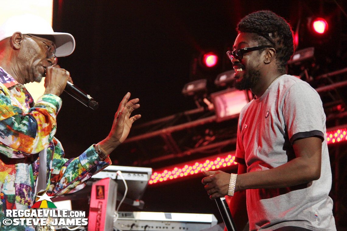 Beres Hammond with Beenie Man